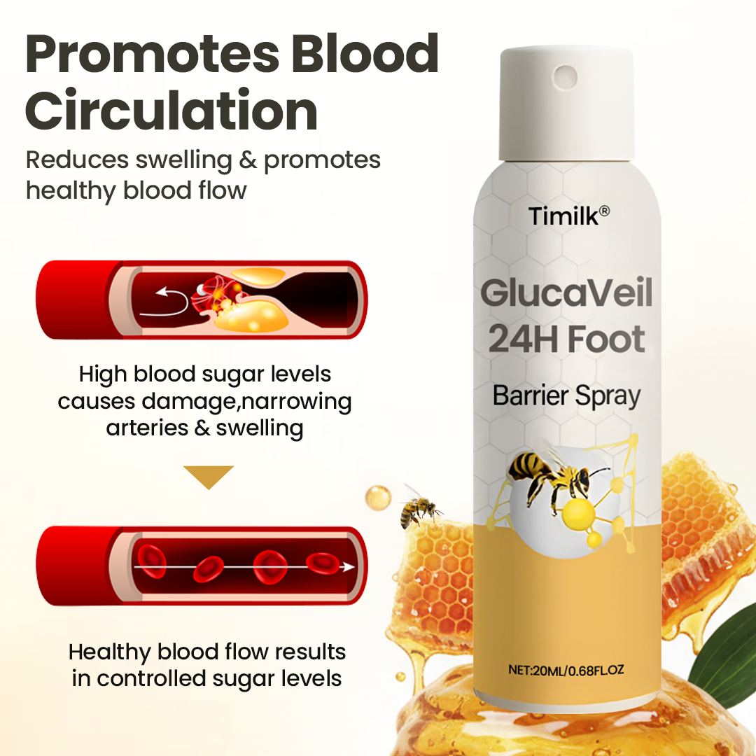 Timilk® GlucaVeil 24H Foot Barrier Spray.