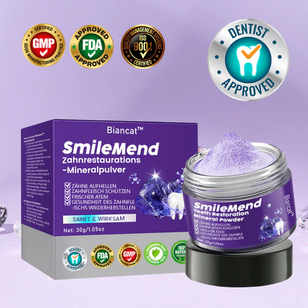 Biancat™ SmileMend Teeth Restoration Mineral Powder.
