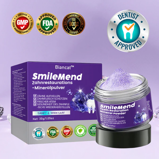 Biancat™ SmileMend Teeth Restoration Mineral Powder.