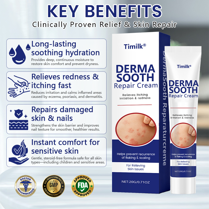 Timilk® DermaSooth Repair Cream.