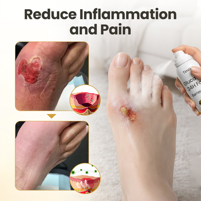 Timilk® GlucaVeil 24H Foot Barrier Spray.