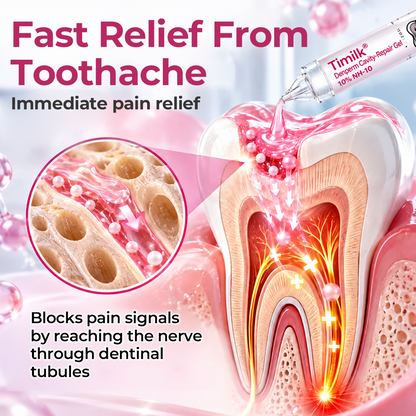 Timilk® DenPerm Cavity-Repair Natural Enamel Filling Gel