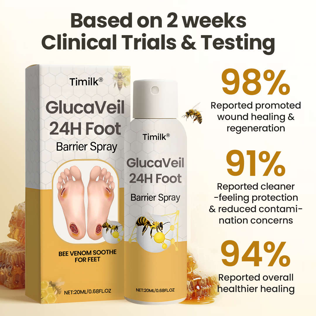 Timilk® GlucaVeil 24H Foot Barrier Spray.
