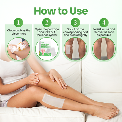 Healrize® VeinHeal Microneedle Patch.